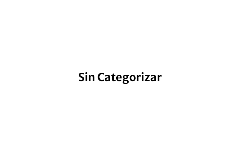 Sin categorizar